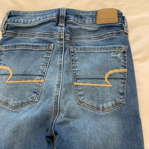 AMERICAN EAGLE super high rise jeggings - Picture 3 of 5